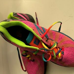New Balance Pink and Blue Sneakers